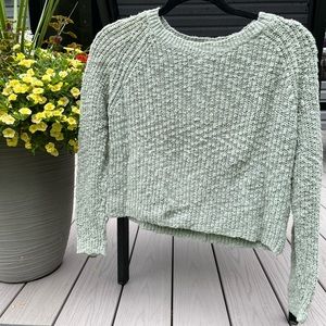 Top Shop sage green sweater